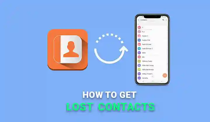 restore deleted important mobile contact back?