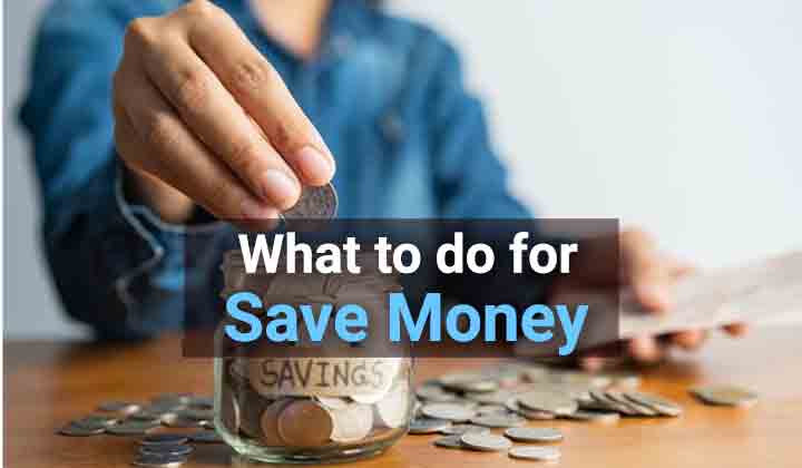 how to do save money