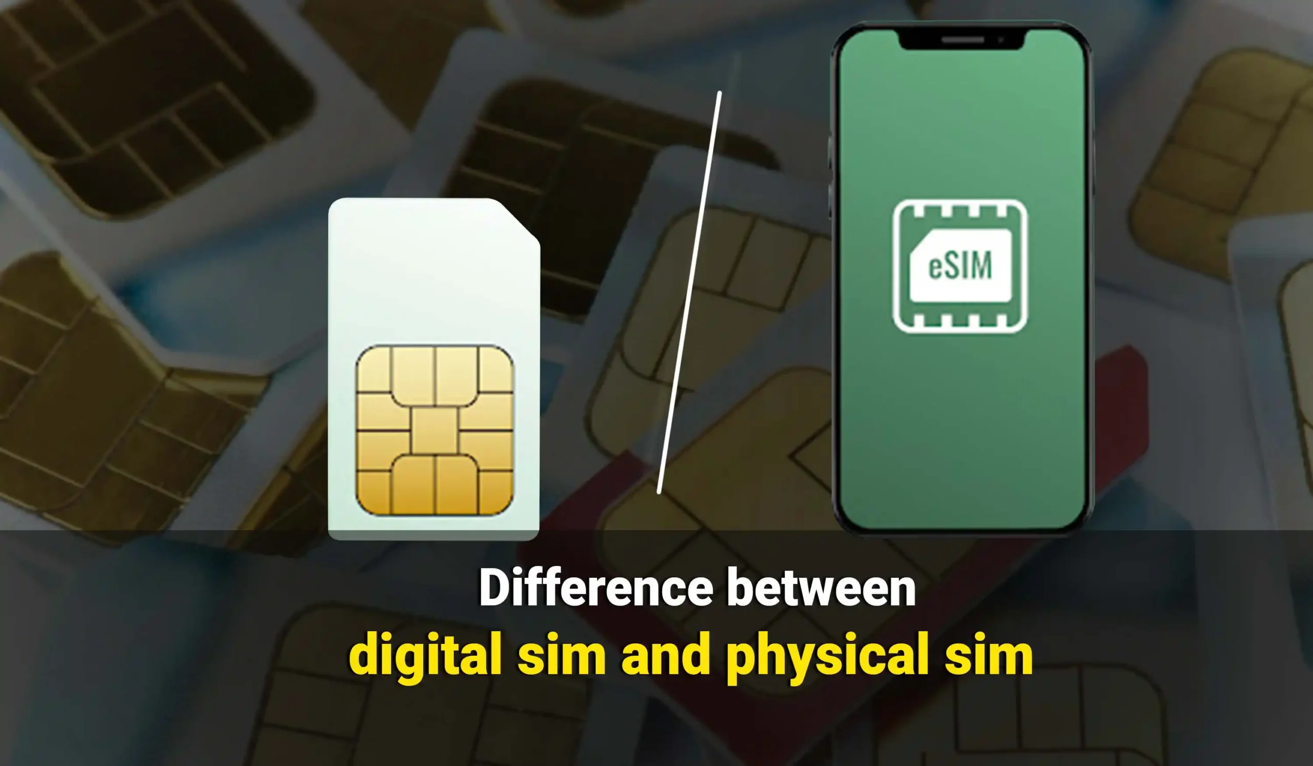digital sim and physical sim