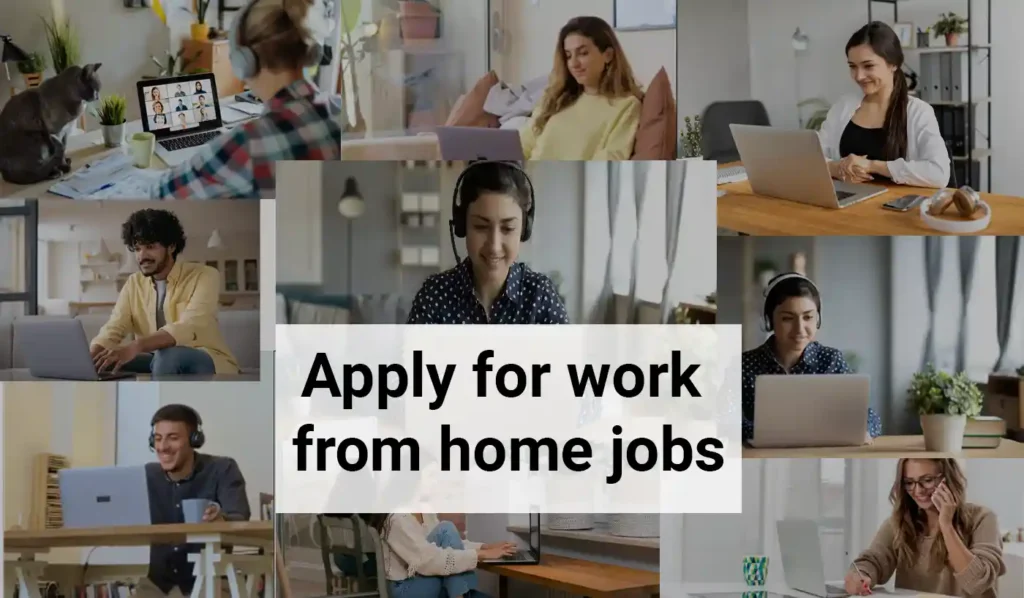 work from home jobs