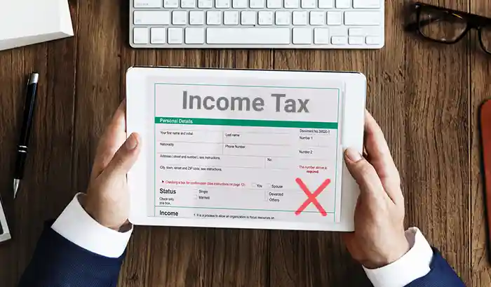 income Tax rectification request complete