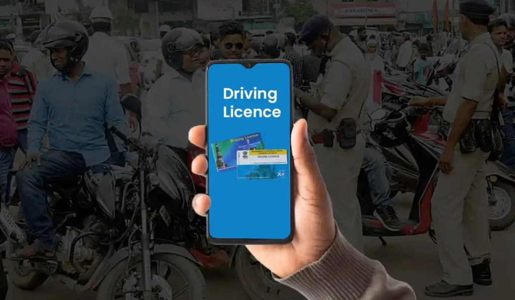 Apply for driving license from mobile