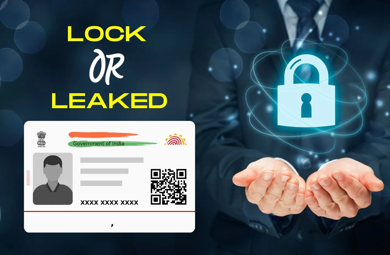 lock or unlock aadhar card